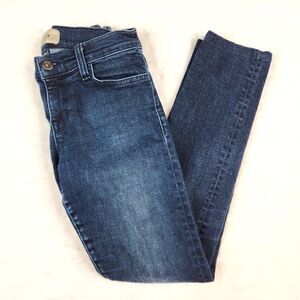 Baldwin Kansas City Straight Leg Jeans Sz 25 Approx Dark Wash USA